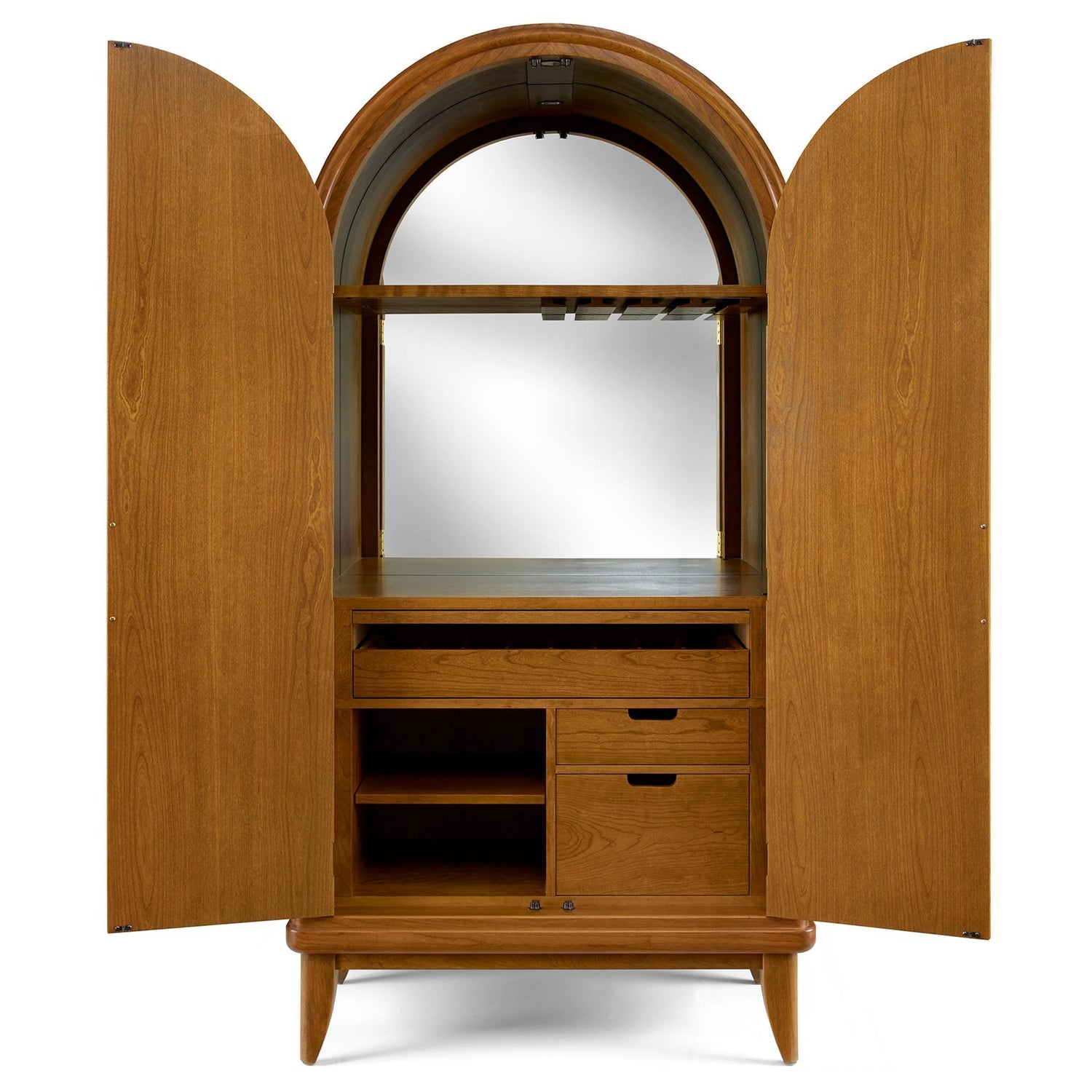 Martine Arced Bar Cabinet - Stickley Brand