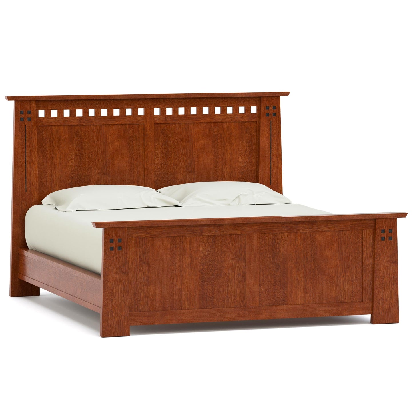 Highlands Bed, Queen - HB 032 - Onondaga Finish