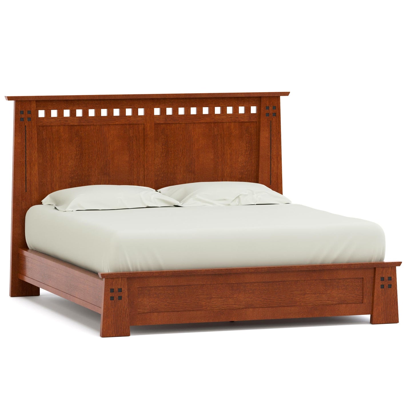 Highlands Bed, Queen - LFB 032 - Onondaga Finish