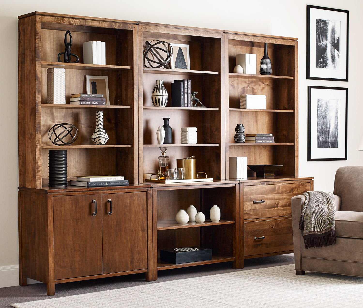 Origins by Stickley Dwyer bookcase