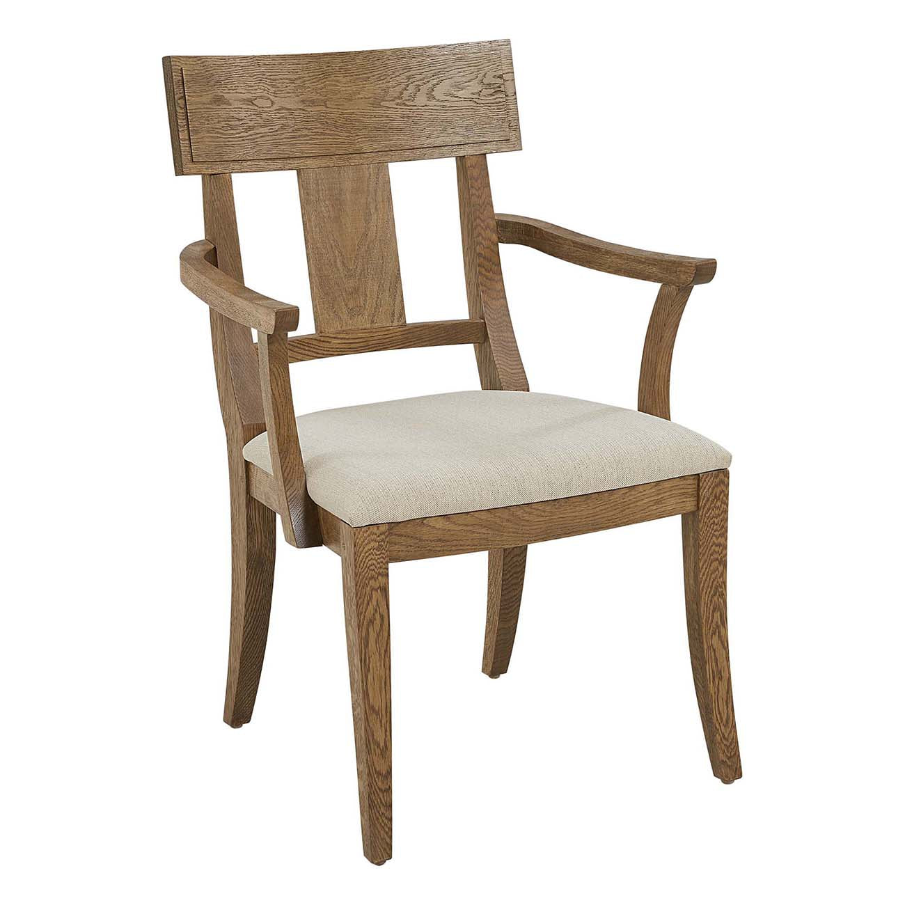 St. Lawrence Curved Arm Chair - Stickley Brand