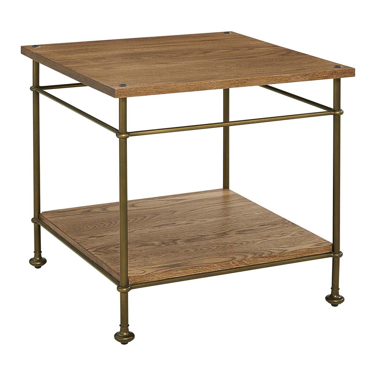 St. Lawrence Metal End Table - Stickley Brand