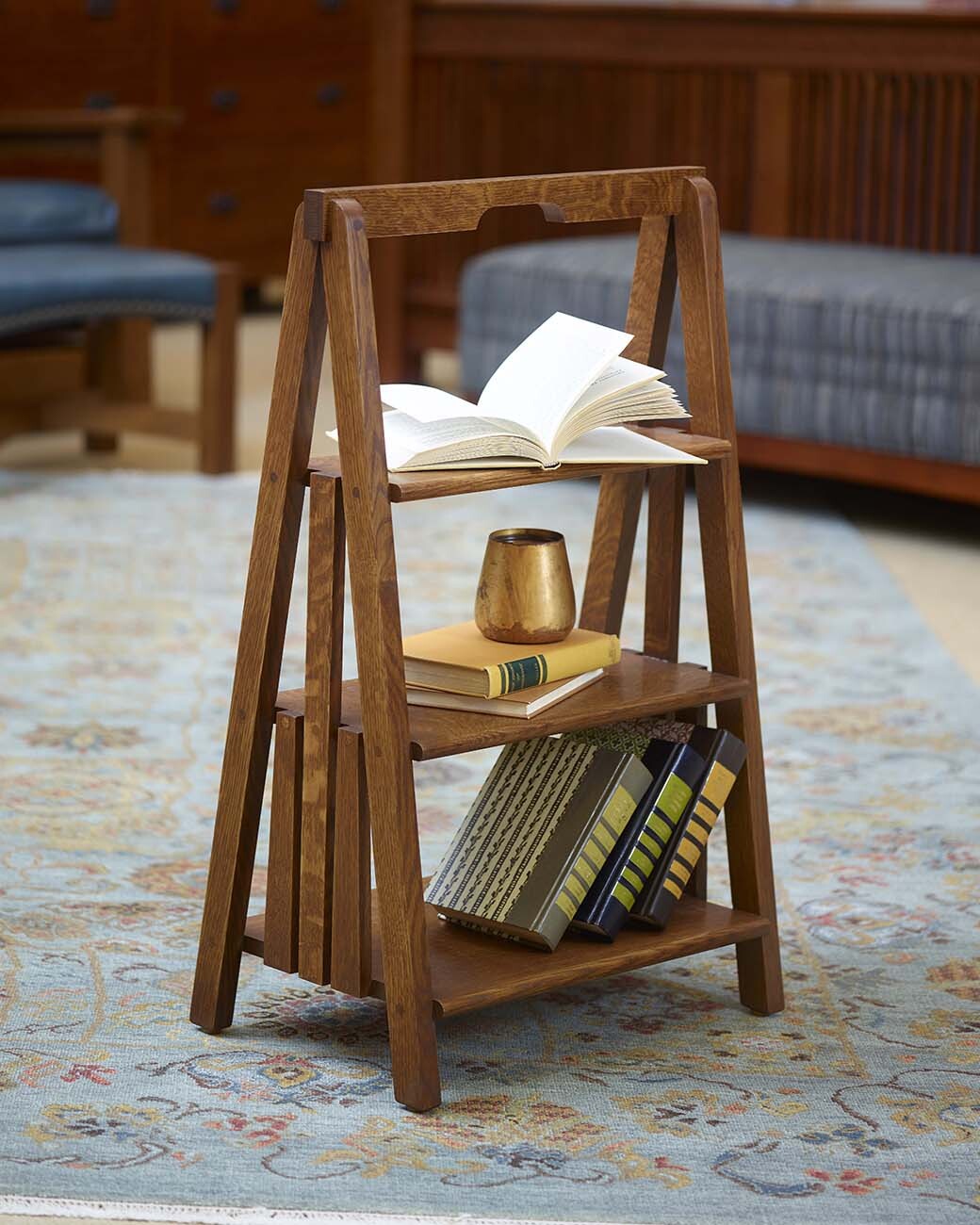 Tiered Book Rack - Stickley Brand