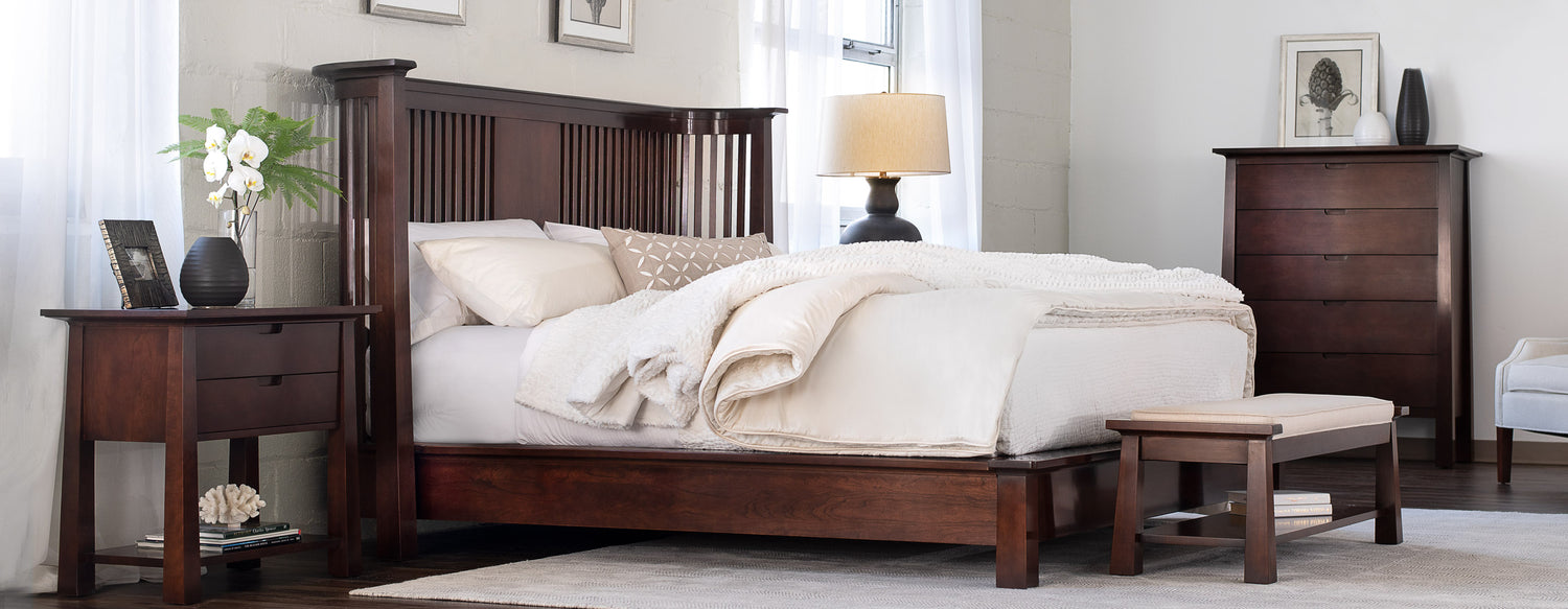 Stickley Furniture Park Slope collection bed frame