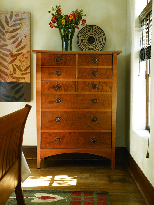 Harvey Ellis Tall Chest - Stickley Brand