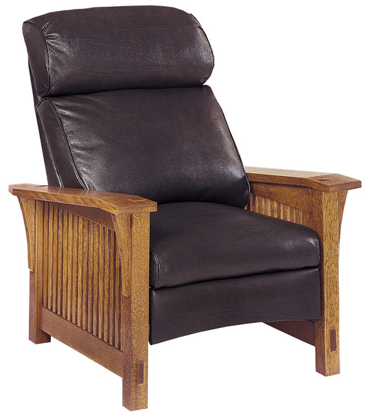 Bustle Back Spindle Morris Manual Recliner - Stickley Brand