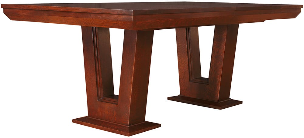 Highlands Pedestal Dining Table - Stickley Brand