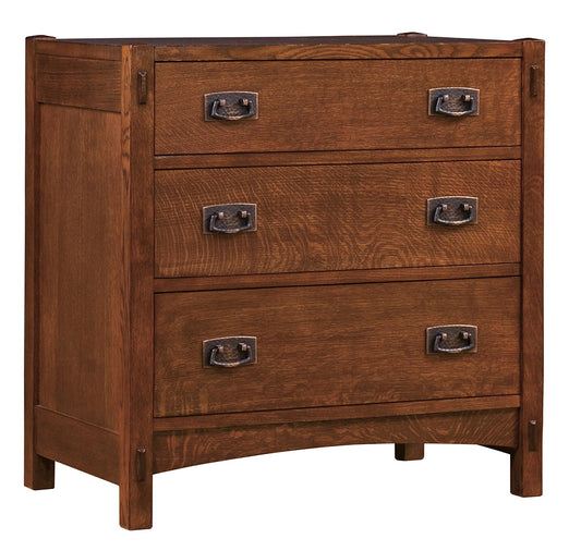 Three Drawer Chest - Stickley Brand