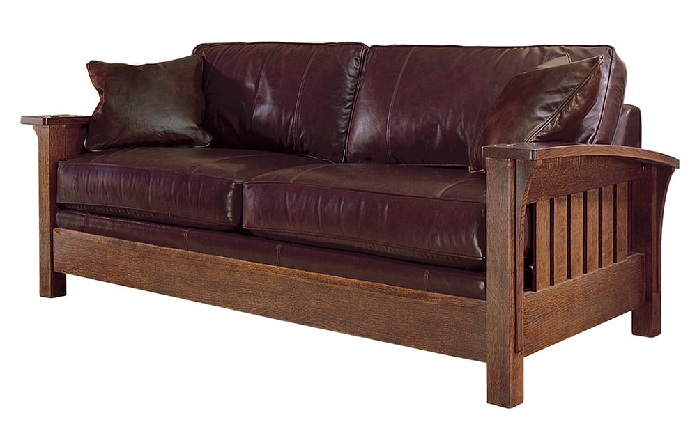 The Mission Stationary Sofas - Stickley Brand