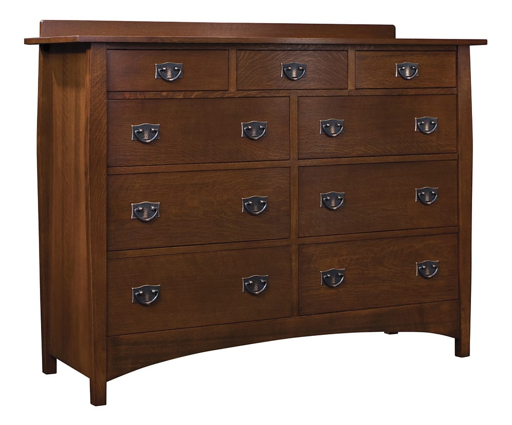 Harvey Ellis High Double Dresser - Stickley Brand